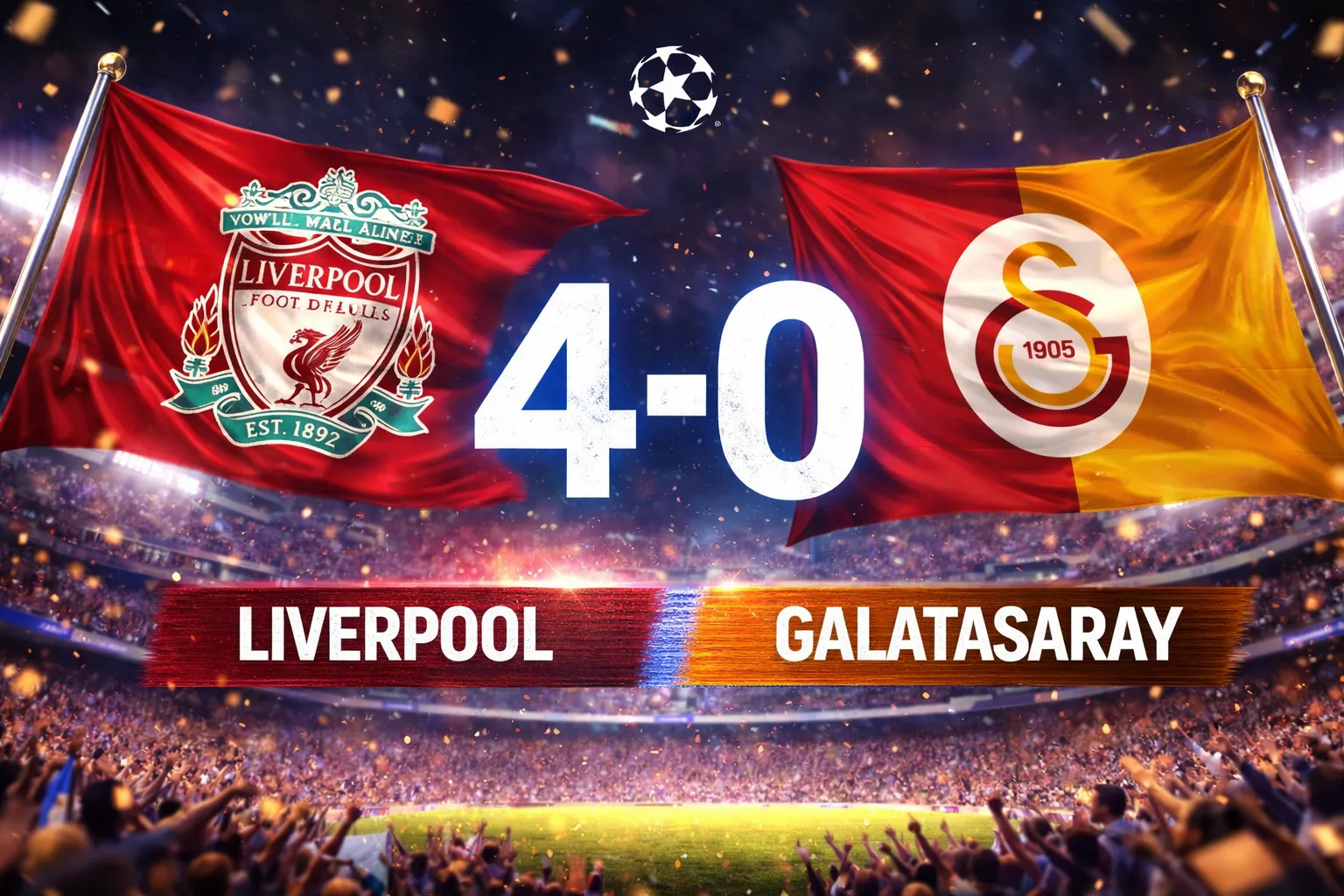Anfield ruge: Liverpool destrói o Galatasaray com quatro golos e vira a eliminatória