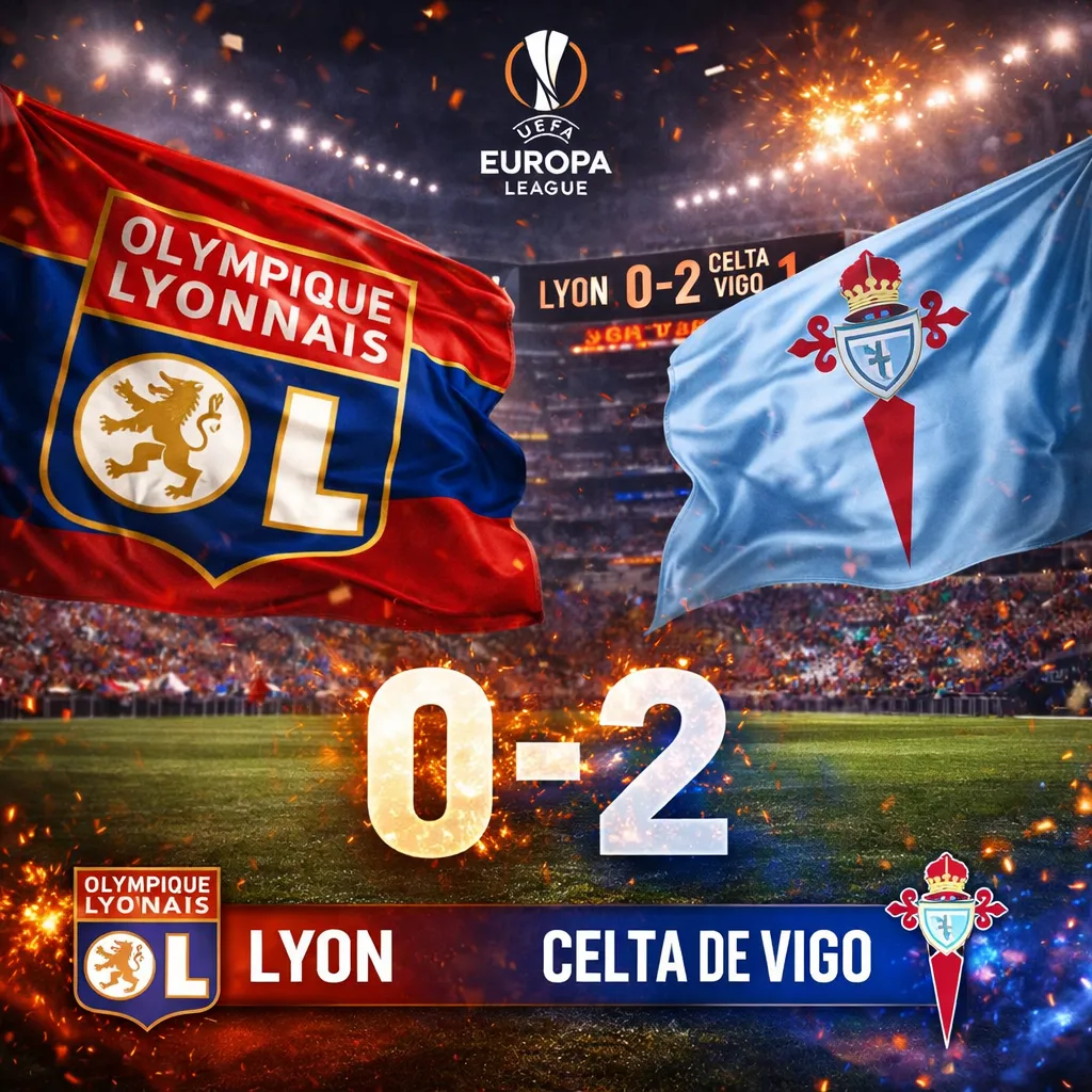 Niakhate Destrói Lyon com um Cartão Vermelho Fatal e o Celta Assalta os Quartos da Liga Europa
