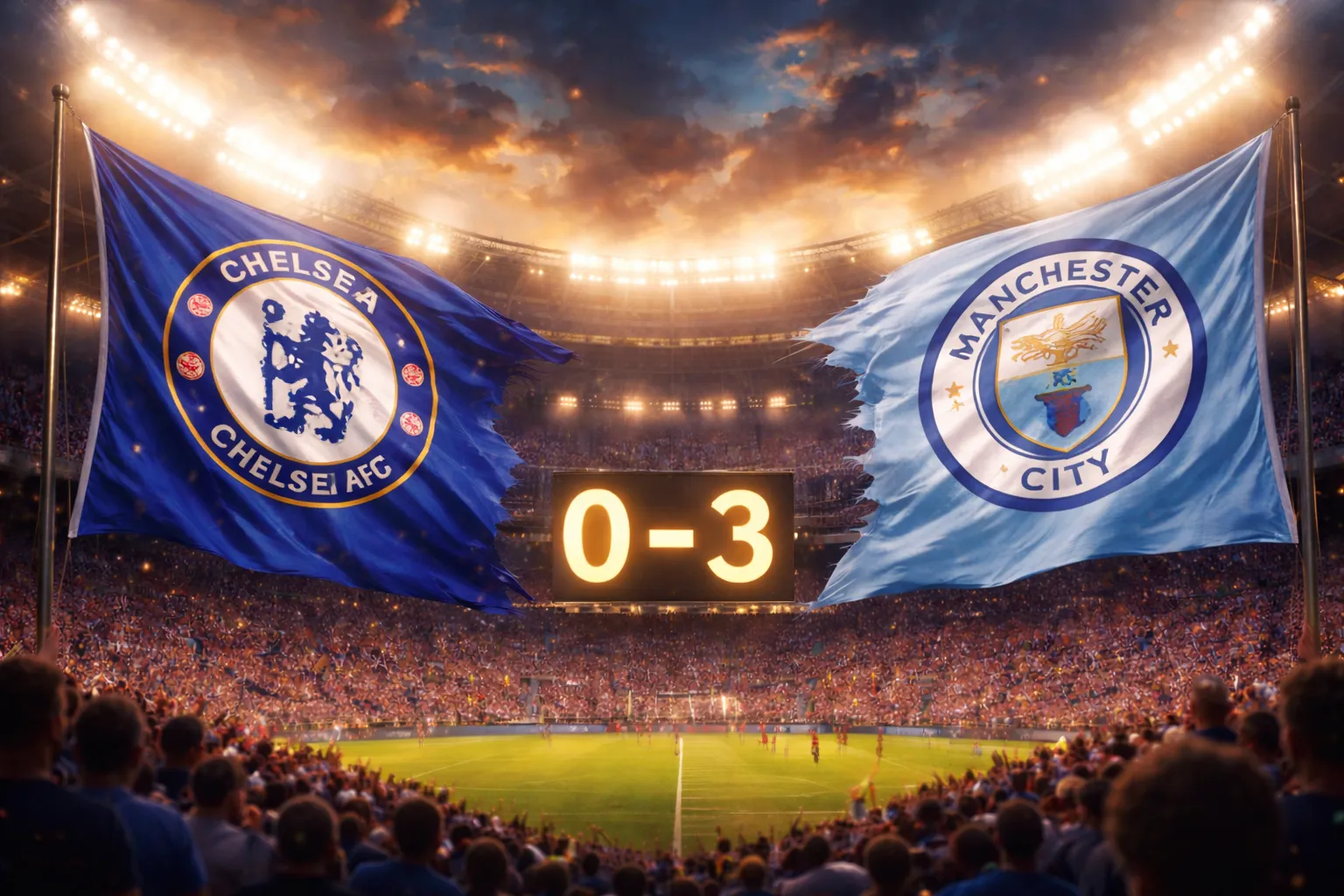 City é uma máquina sem misericórdia e esmaga um Chelsea impotente em Stamford Bridge