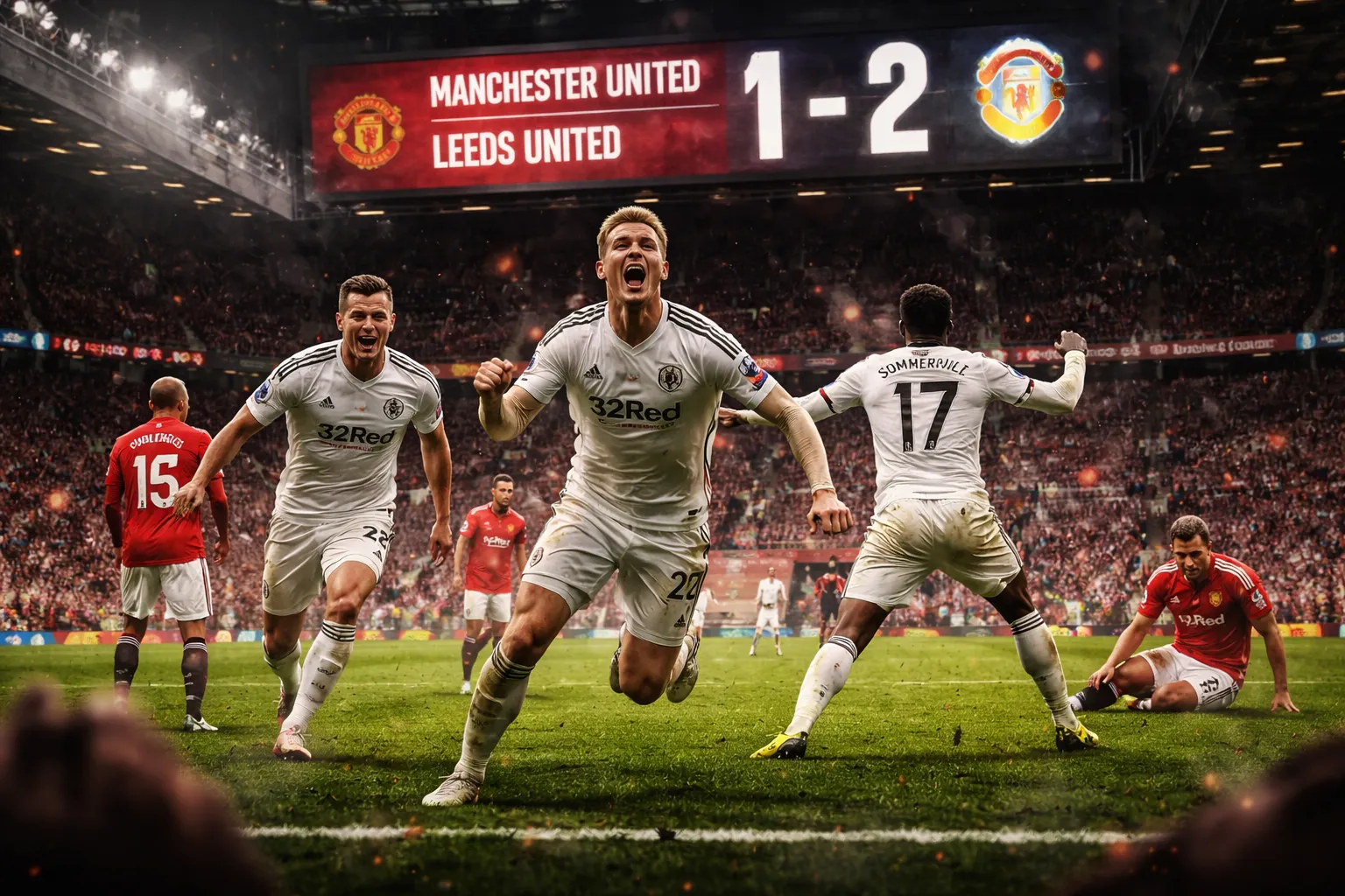 Leeds Humilha os Red Devils em Old Trafford com uma Exibição de Grande Valentia