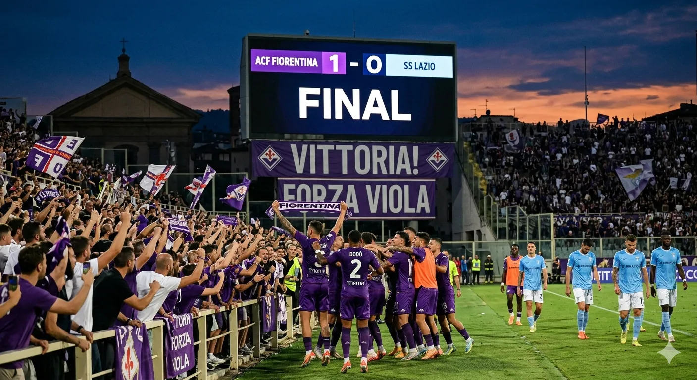 Fiorentina Supera a Lazio com Golo Solitário e Mantém Sonho Europeu Vivo