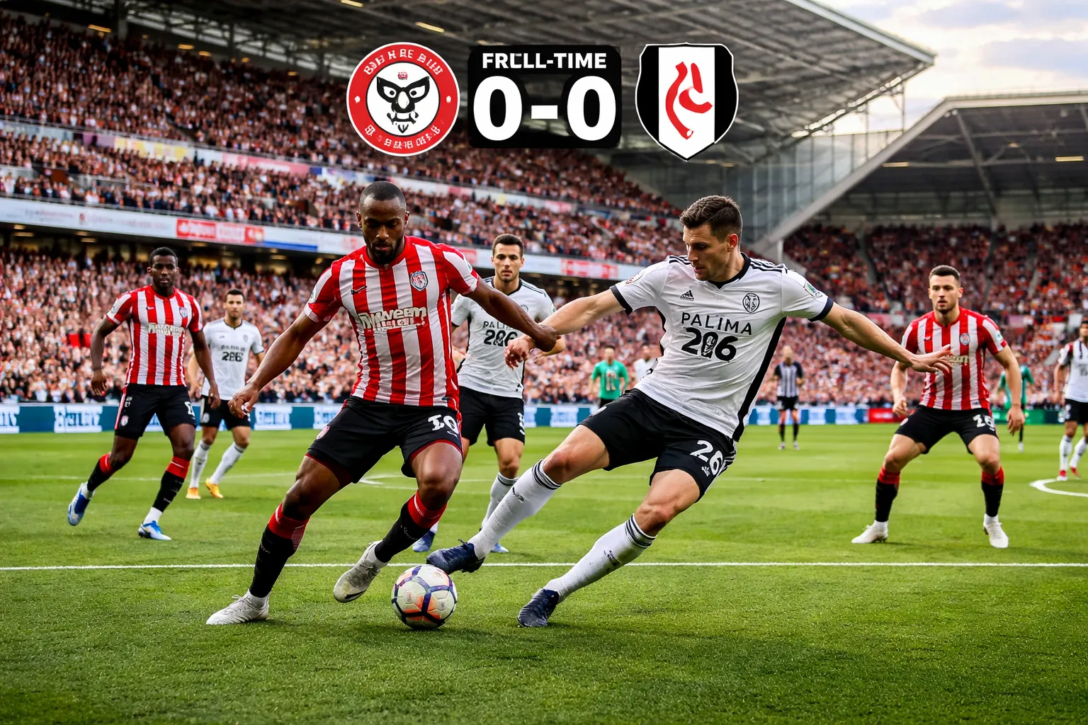 Brentford e Fulham ficam no empate sem golos em duelo londrinense de pouca inspiração
