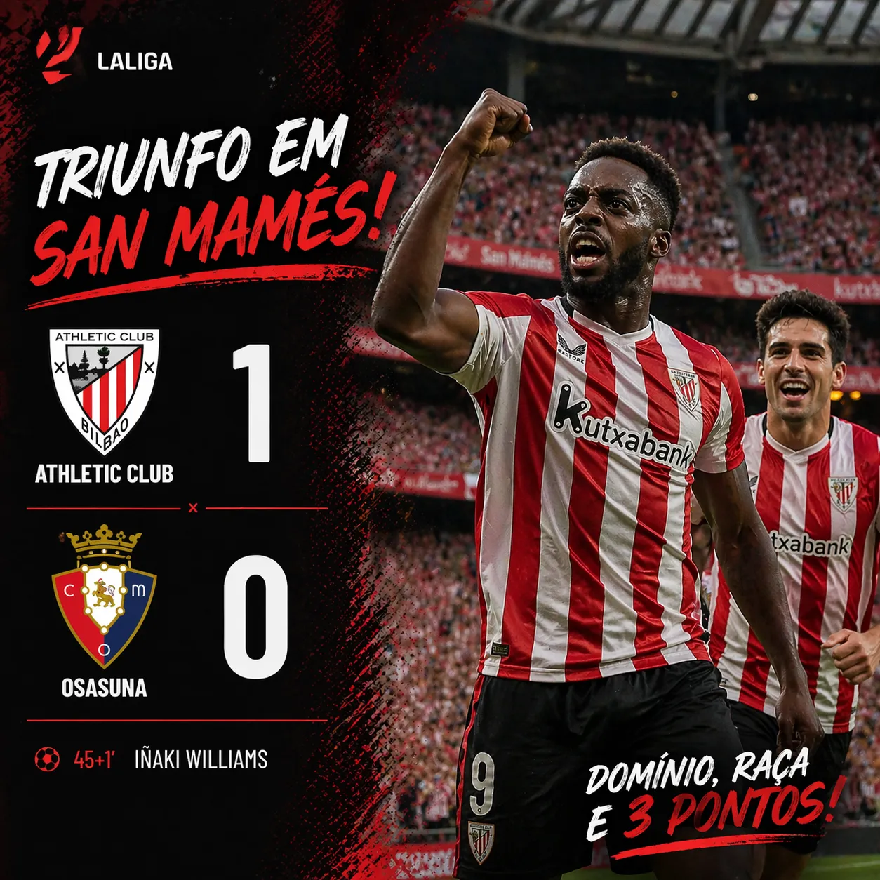 San Mamés ruge num triunfo de pura resistência