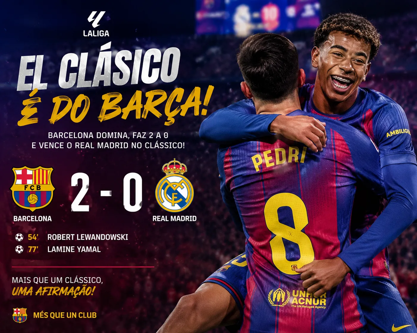 Bar­celona vs Real Madrid